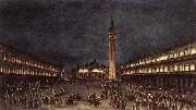 Nighttime Procession in Piazza San Marco fdh GUARDI, Francesco